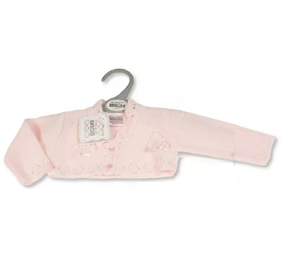 Small Bows Knitted Bolero – by Nursery Time (3–9 Months)