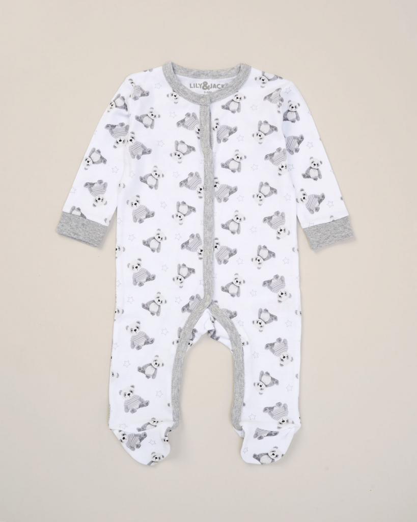 Little Panda Club 5-Piece Layette Set – by Lily & Jack (Newborn–6 Months) - Image 3