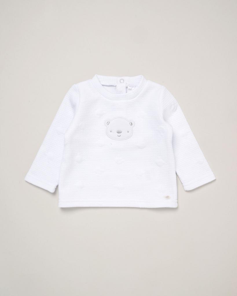 Teddy Textured Set – by Rock-a-Bye Baby Boutique (3–6 Months) LAST ONE‼️ - Image 3
