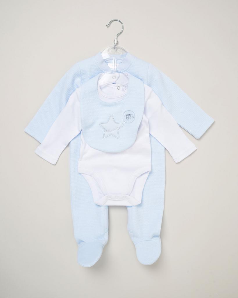 Star Textured Layette Set – by Rock-a-Bye Boutique (0–6 Months) - Image 7