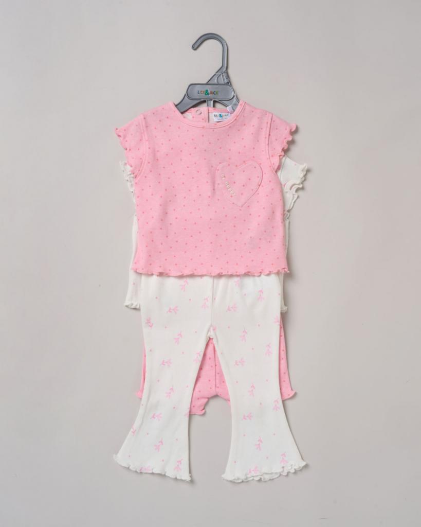 Four Piece Mix & Match “Heart” Set – by Lily & Jack (9–24 Months) - Image 8
