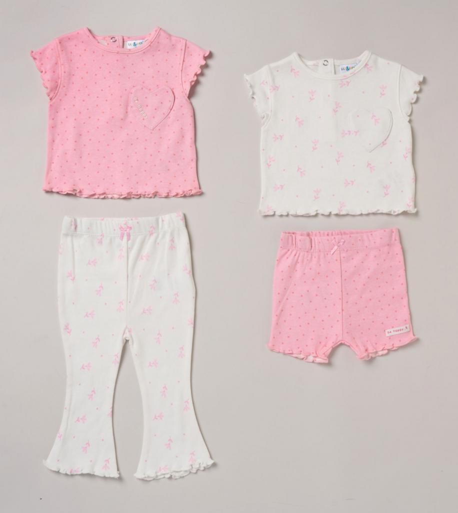 Four Piece Mix & Match “Heart” Set – by Lily & Jack (9–24 Months) - Image 2