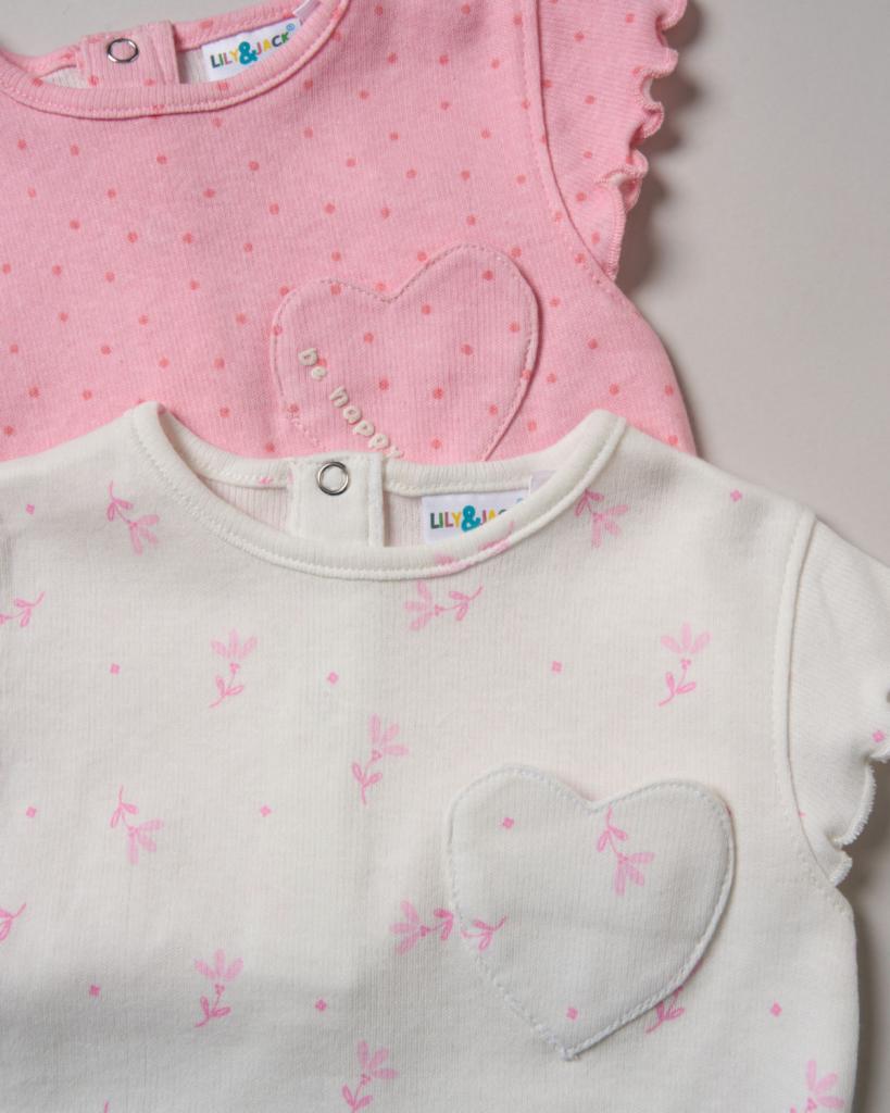 Four Piece Mix & Match “Heart” Set – by Lily & Jack (9–24 Months) - Image 5