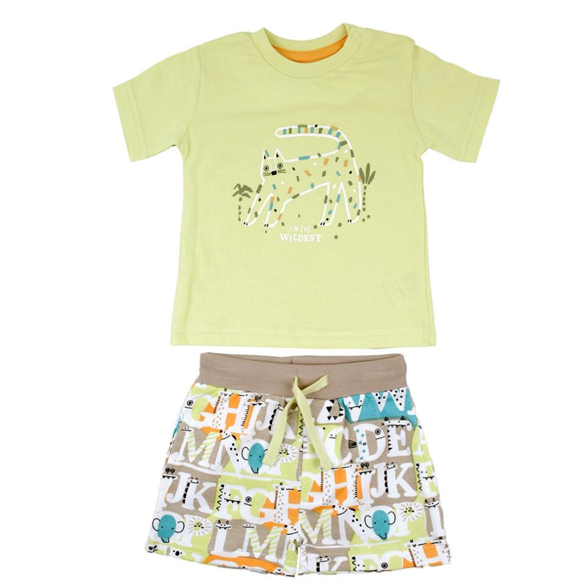ABC Animals Shorts Set – by Babybol Barcelona (12–24 months) - Image 2